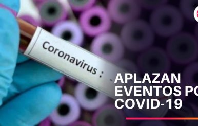Aplazar eventos por coronavirus