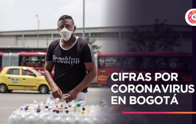 Cifras por coronavirus en Bogotá