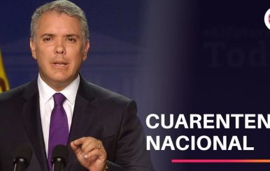 Presidente Duque declara estado de cuarentena