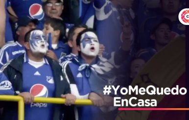 Millonario se une al mensaje de #YoMeQuedoEnCasa