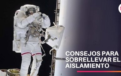 Consejos de un astronauta para soportar la cuarentena