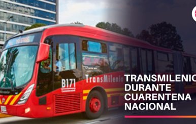 TransMilenio durante cuarentena nacional