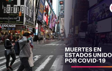 Muertes por coronavirus en Estados Unidos