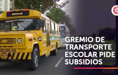 Gremio de transporte escolar pide auxilios económicos durante la cuarentena