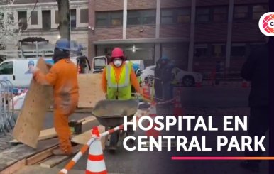 Central Parka albergará hospital para atender casos de COVID-19