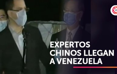 Expertos chinos llegan a Venezuela para atender pacientes de coronavirus