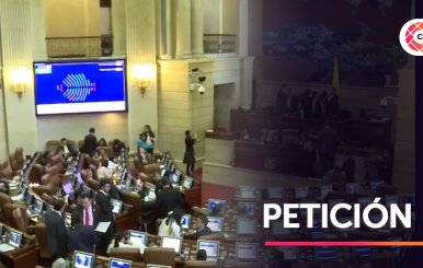 Petición de los congresistas a Duque